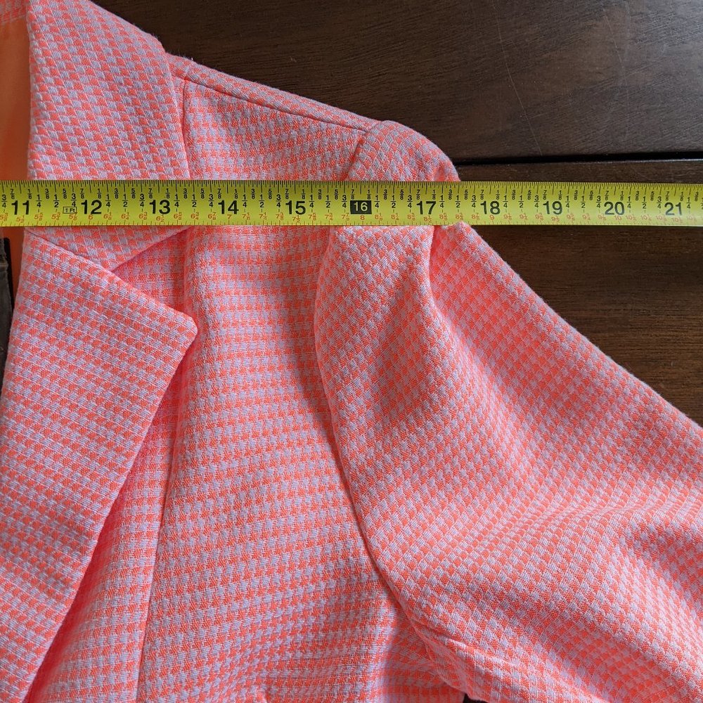 NWT Nanette Lepore Blazer Size (8) Tangerine - Picture 12 of 16